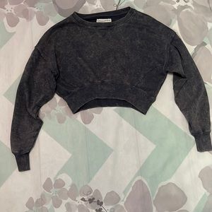Aéropostale cropped crew neck sweatshirt